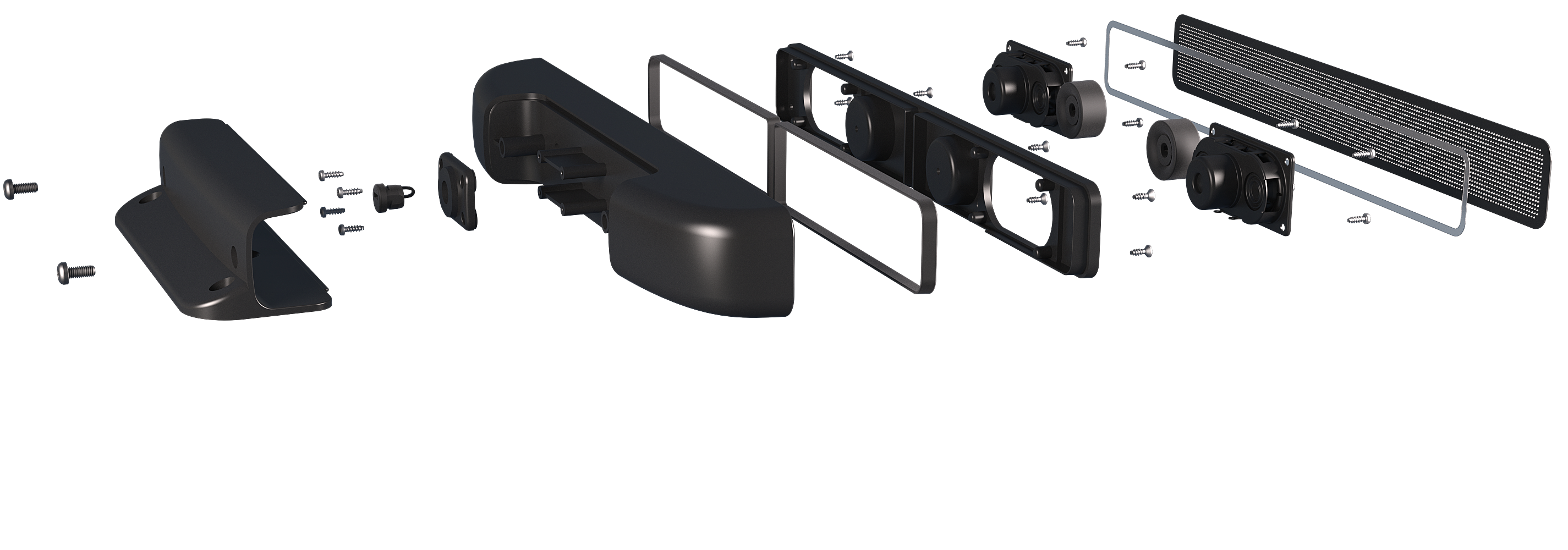 Generic V1 – Exploded View (Rear)