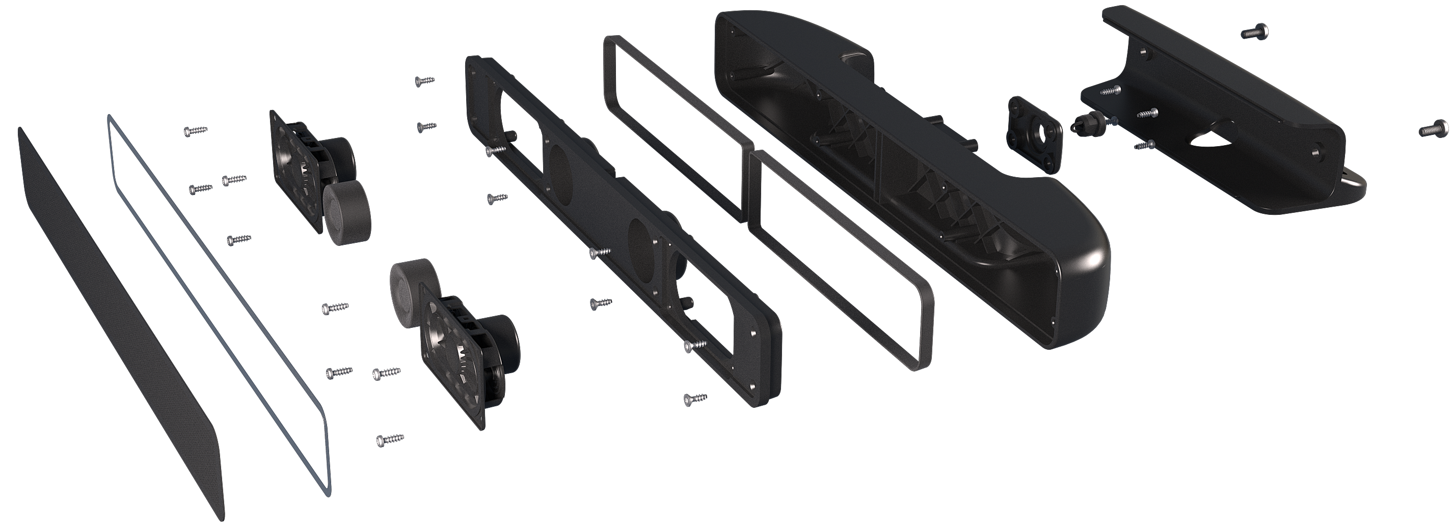 Generic V1 – Exploded View (Front)