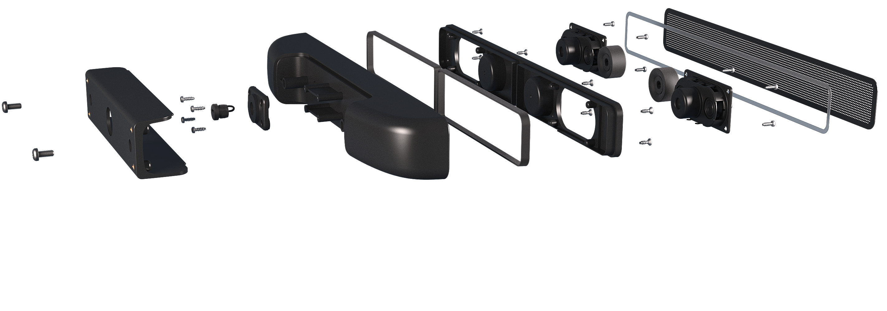 Generic V2 – Exploded View (Rear)