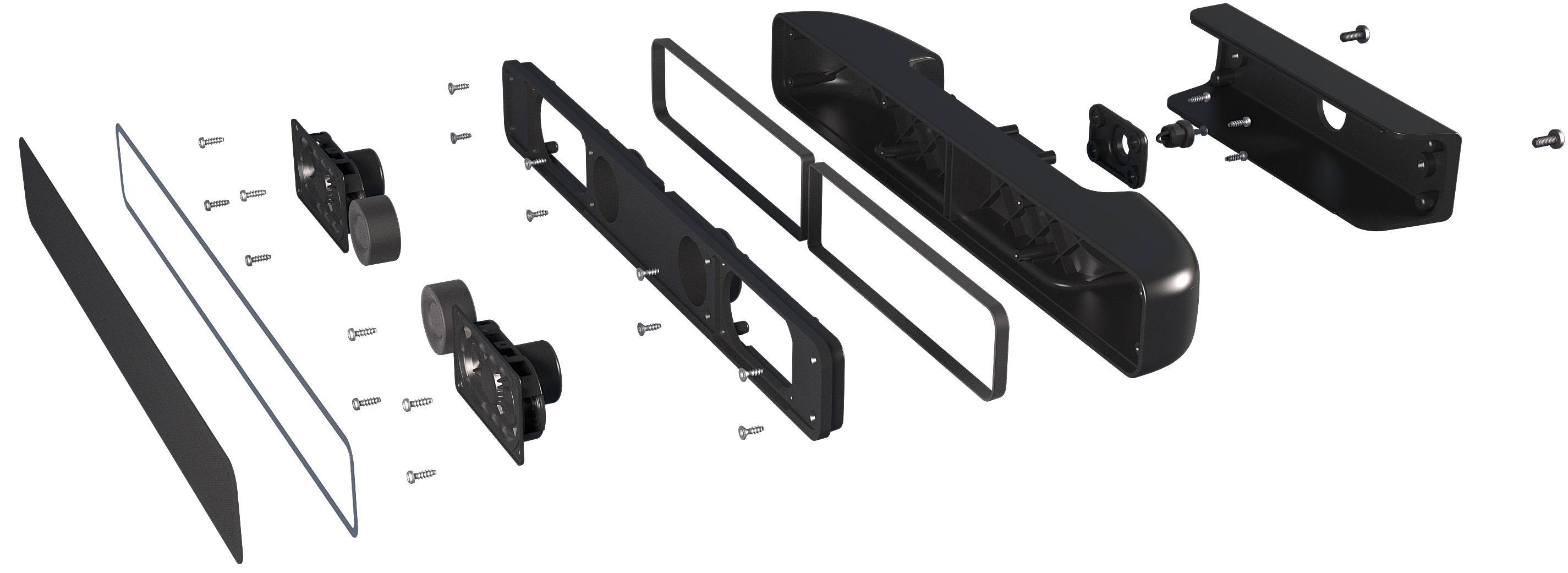 Generic V2 – Exploded View (Front)